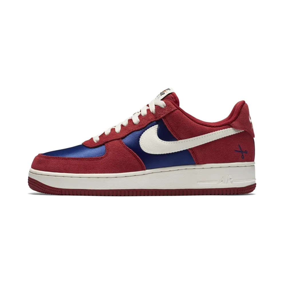 Nike Air Force 1 Low Scissors Gym Red/Deep Royal Blue-Sail (488298-626)