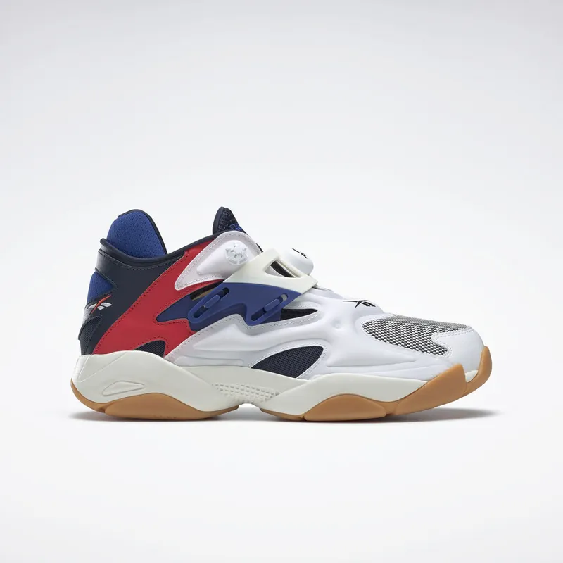 Reebok Pump Court White Navy Red