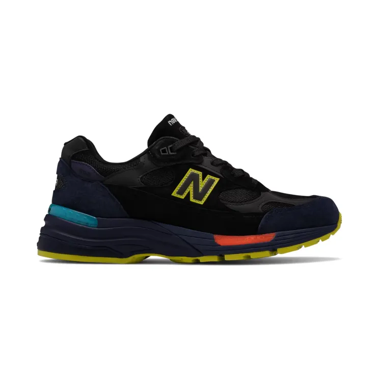 New Balance 992 MiUSA Black Purple (M992LT)