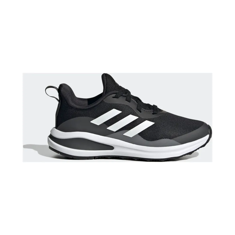 Adidas FortaRun Lace Running Shoes Core Black / Cloud White / Grey Six (GY7597)