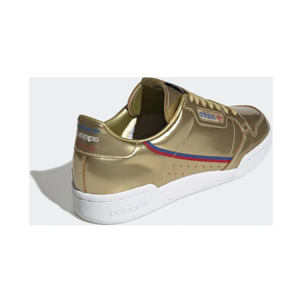 adidas Continental 80 Gold Metallic Gold Metallic/Gold Metallic/Crystal White (FW5352)
