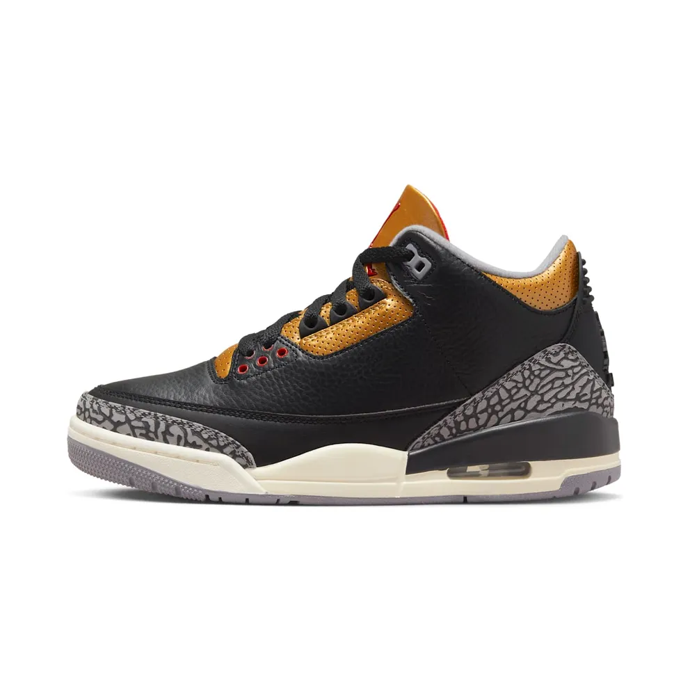 AIR Jordan 3 “Black Cement Gold” (CK9246-067)