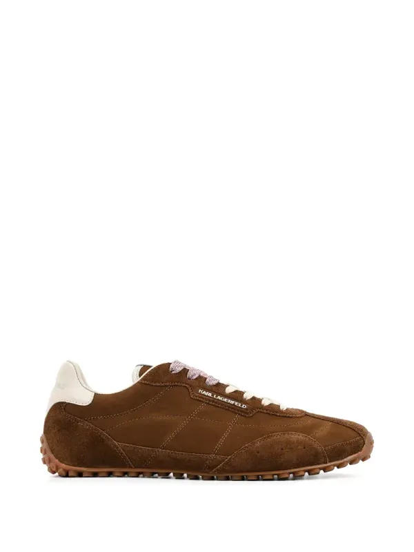 Karl Lagerfeld with suède vlakken and logodetail – Brown (KL55922L522)