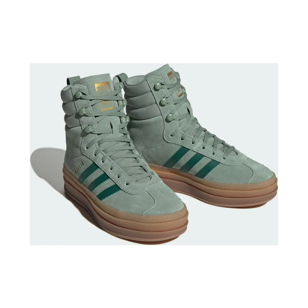 Adidas Gazelle Silver Green / Collegiate Green / Gold Metallic (ID6982)