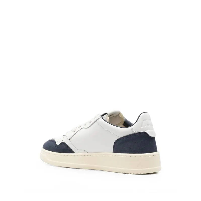 Autry Medalist Leather “White/Blue” (AULM FT22)