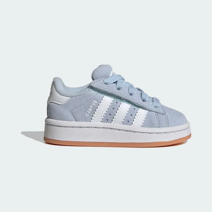 adidas Campus 00s Comfort Closure Elastic Lace “Crystal Sky / Cloud White / Gum” (JQ2001)