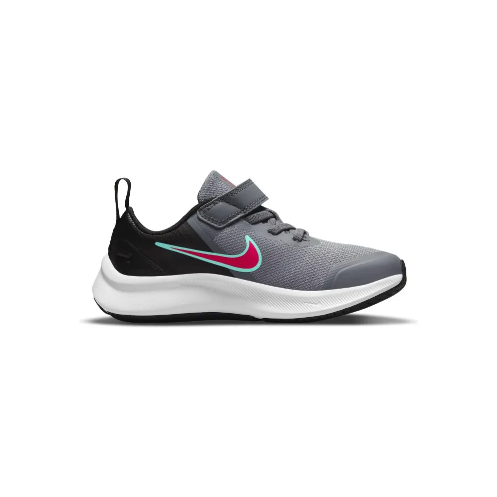 Nike Star Runner 3 Younger Kids’ Grey 50% Sustainable Materials (DA2777-008)