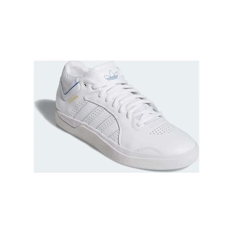 Adidas Tyshawn Shoes Cloud White / Blue Bird / Gold Metallic (JI0867)
