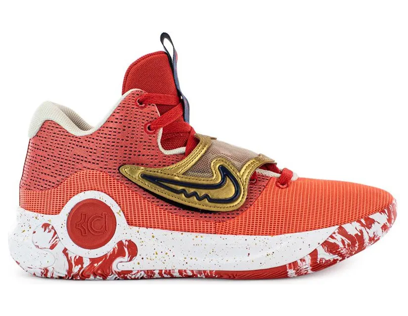 Nike KD Trey 5 X University Red Metallic Gold (DD9538-600)