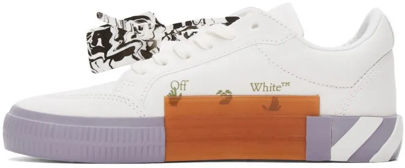 Off-White White Vulcanized Eco Canvas (OMIA085F21FAB0010109)