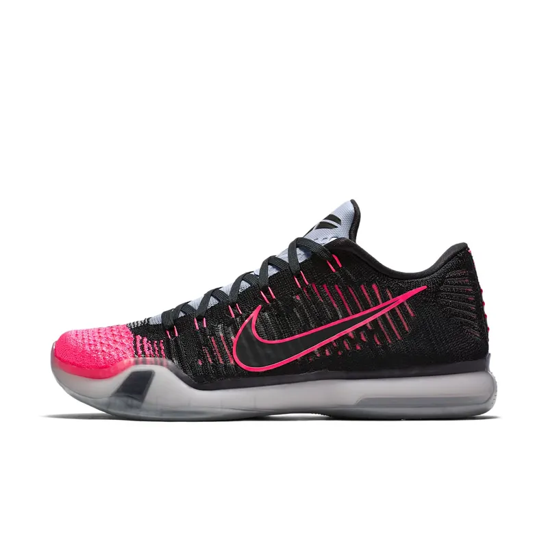 Nike Kobe 10 Elite Mambacurial Black/Black-Wolf Grey-Pink Flash (747212-010)