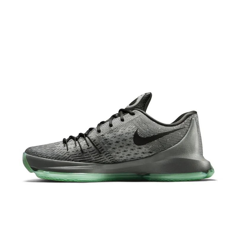 Nike KD 8 Hunt’s Hill Night Night Silver/Deep Pewter-Tumbled Grey-Green Glow (749375-020)