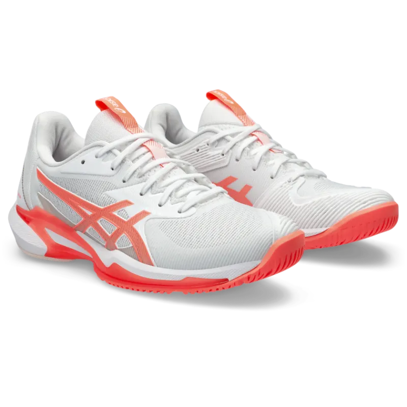 Asics Solution Speed Ff 3 White/Sun Coral (1042A250.100)