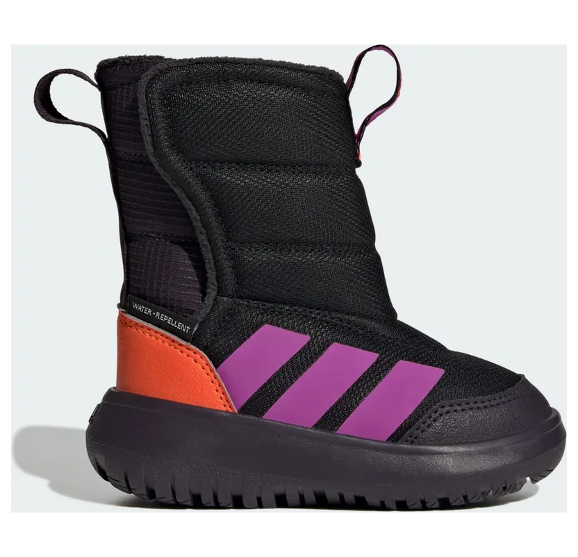 Adidas Winterplay Kids Core Black / Purple Burst / Impact Orange (JS4080)