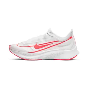 Nike Zoom Fly 3 White (W) “White / Metallic Summit White / Laser Crimson” (AT8241-101)