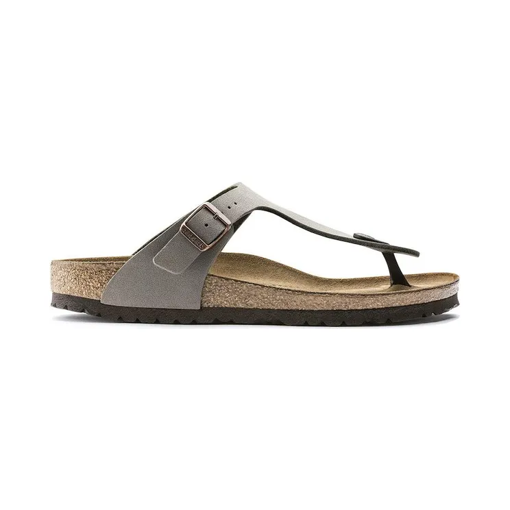 Birkenstock Gizeh Birko-Flor Birkibuc Stone (0043391)