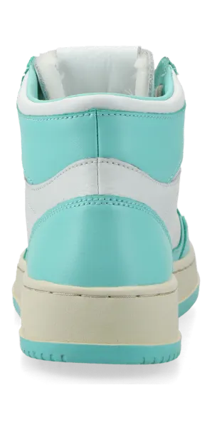 Autry Medalist Mid W (turquoise / white) – AUMWWB20 (4)