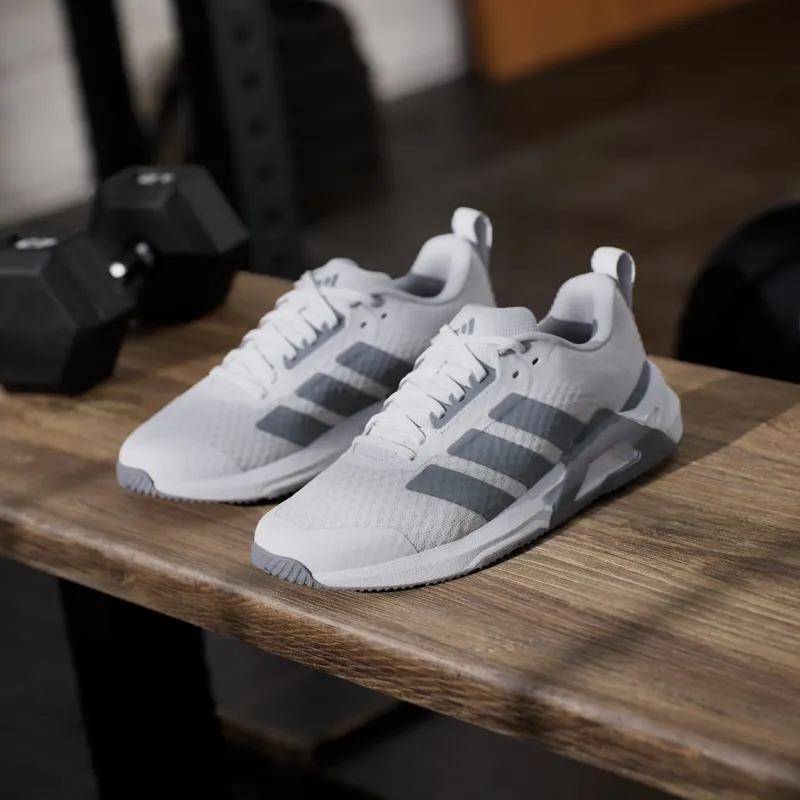 Adidas Dropset Control Training Shoes Cloud White / Grey / Lucid Red (JS3121)