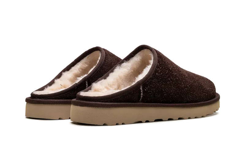 Ugg Classic Slip-On Shaggy Suede Slide “Burnt Cedar” (1153104-BCDR)