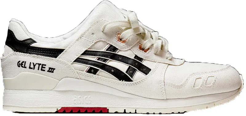 ASICS Gel-Lyte III Selvedge Denim White White/White (H6W4N-9990)