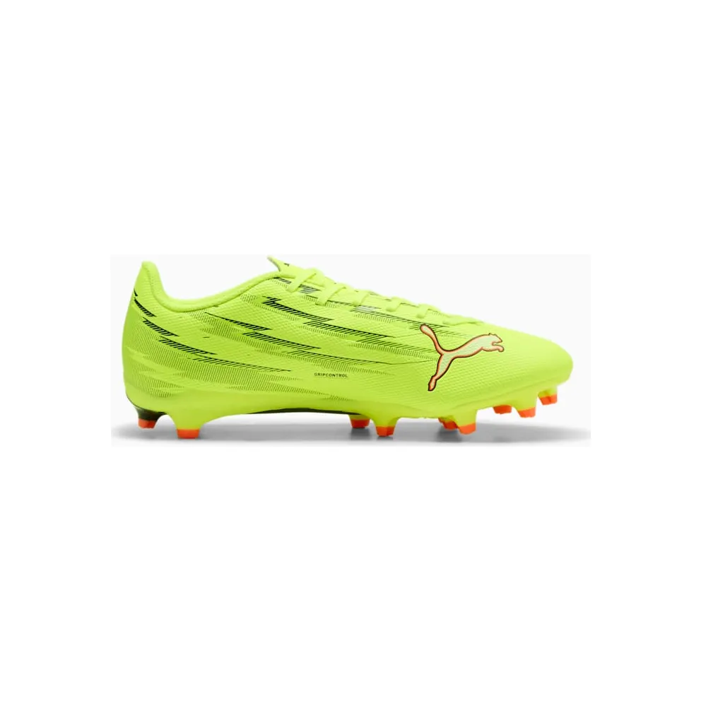 Puma Ultra 6 Play FG/AG Yellow Alert Black Glowing Red Lime Squeeze (108704-01)