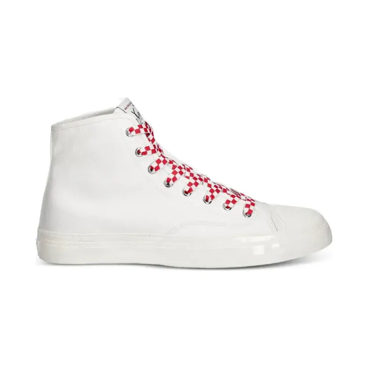 Kenzo Karierte High-Top-Sneakers “White” (FG55SN026F50)