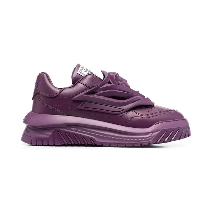 Versace Odissea Caged Rubber Medusa Plum Purple (1004524-1A03180_1LA60)