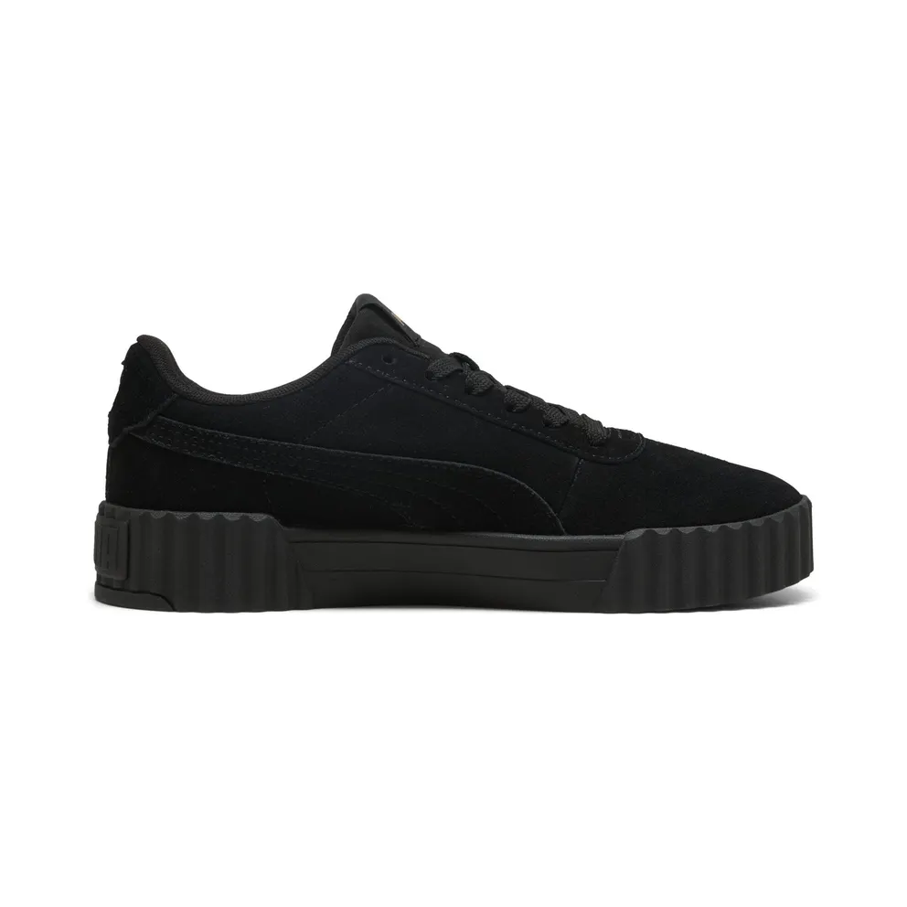 Puma Carina 3.0 Suede “Puma Black / Puma Gold” (400721_01)