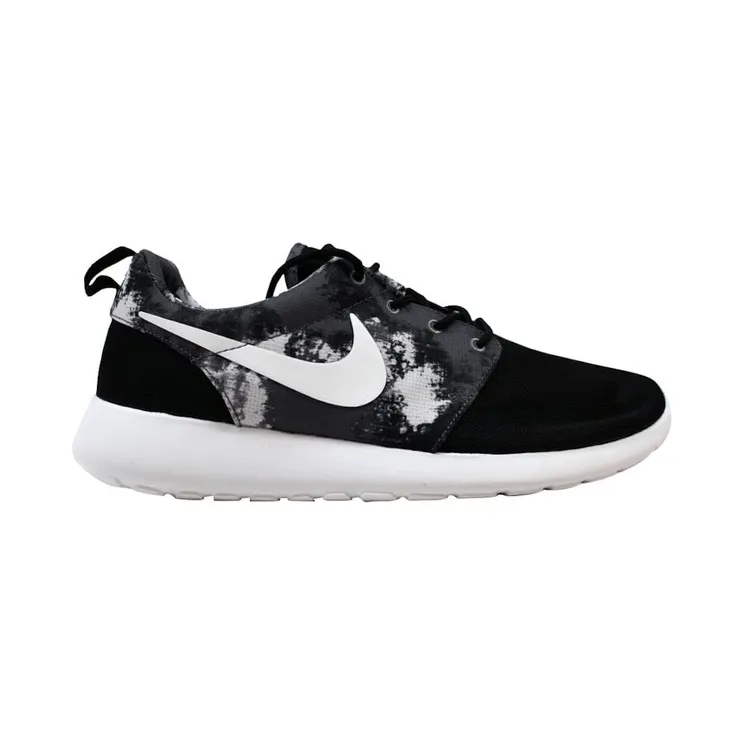 Nike Rosherun Print Black/White-Cool Grey (599432-010)