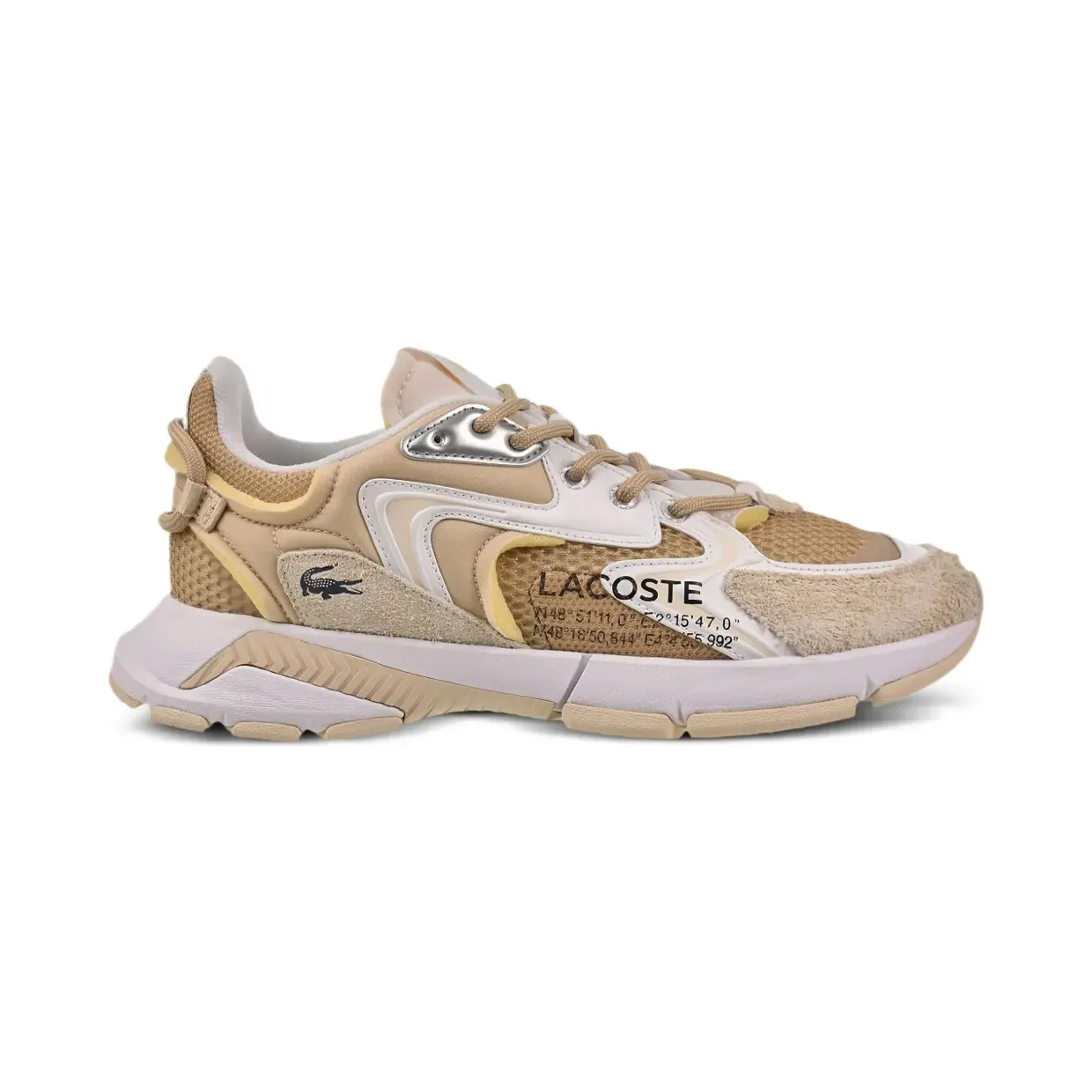 Lacoste L003 sneakers – Beige (747SMA0103LT3)