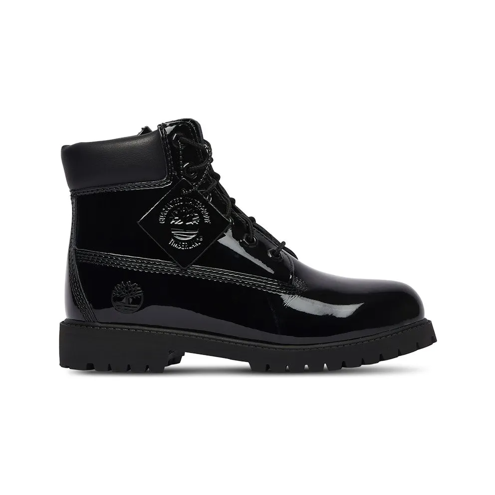 Timberland 6″ Premium Waterproof Patent Boots Black (TB0A6BET-EL6)