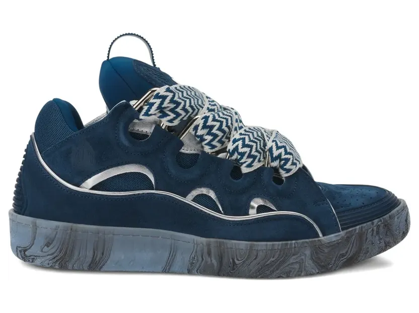 Lanvin Curb low-top sneakers – Blauw (FUSKDK12MARBP25)