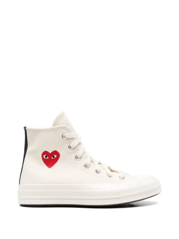 Comme Des Garçons Play Chuck 70 – Beige (AZK129D)