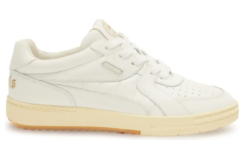 Palm Angels University mit Schnürung “White” (PMIA078E23LEA0020101)