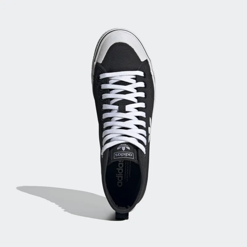 adidas Nizza Hi Black Black/Core Black/Cloud White (FW8352)