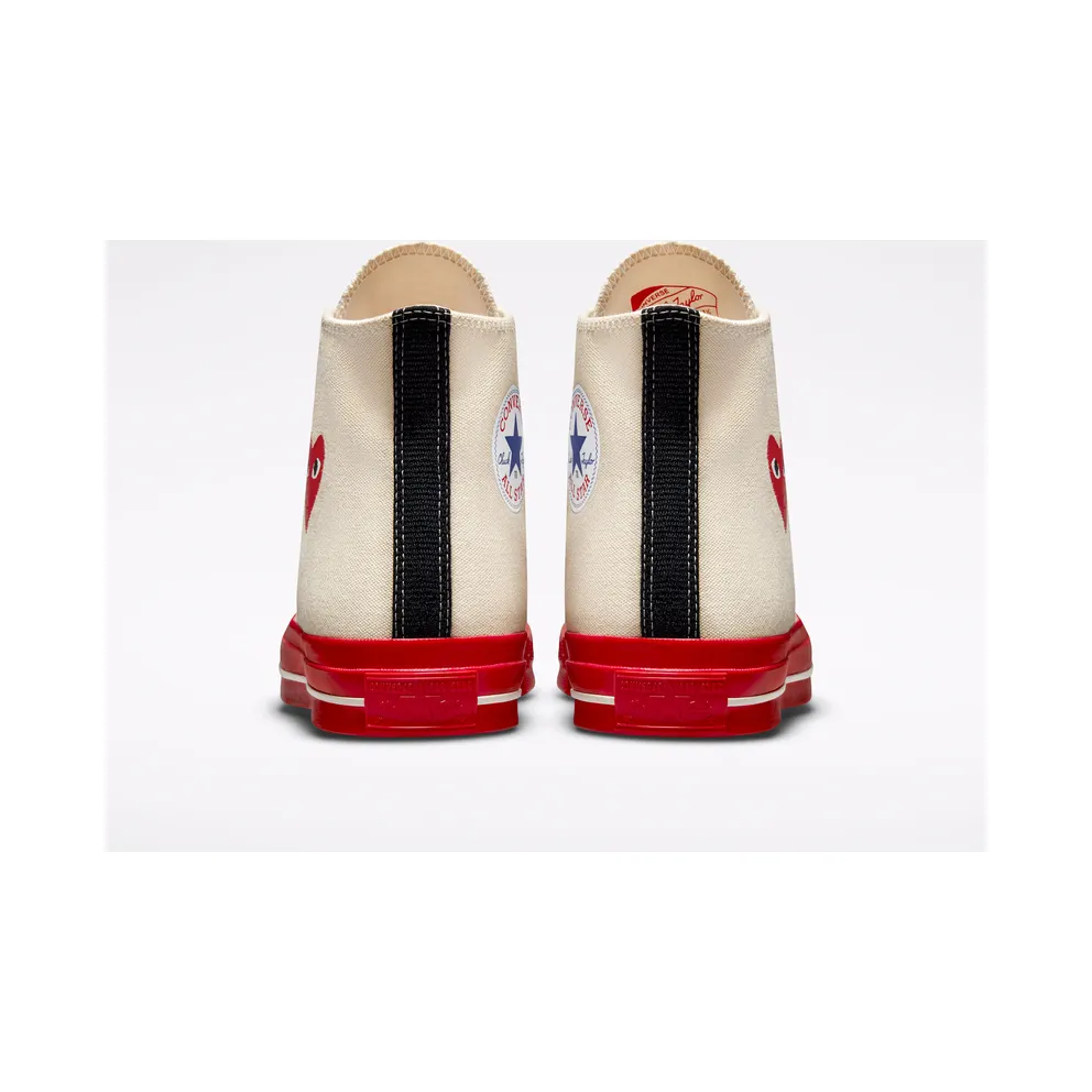 Converse Converse x Comme des Garçons PLAY Chuck 70 Pristine/Red/egret