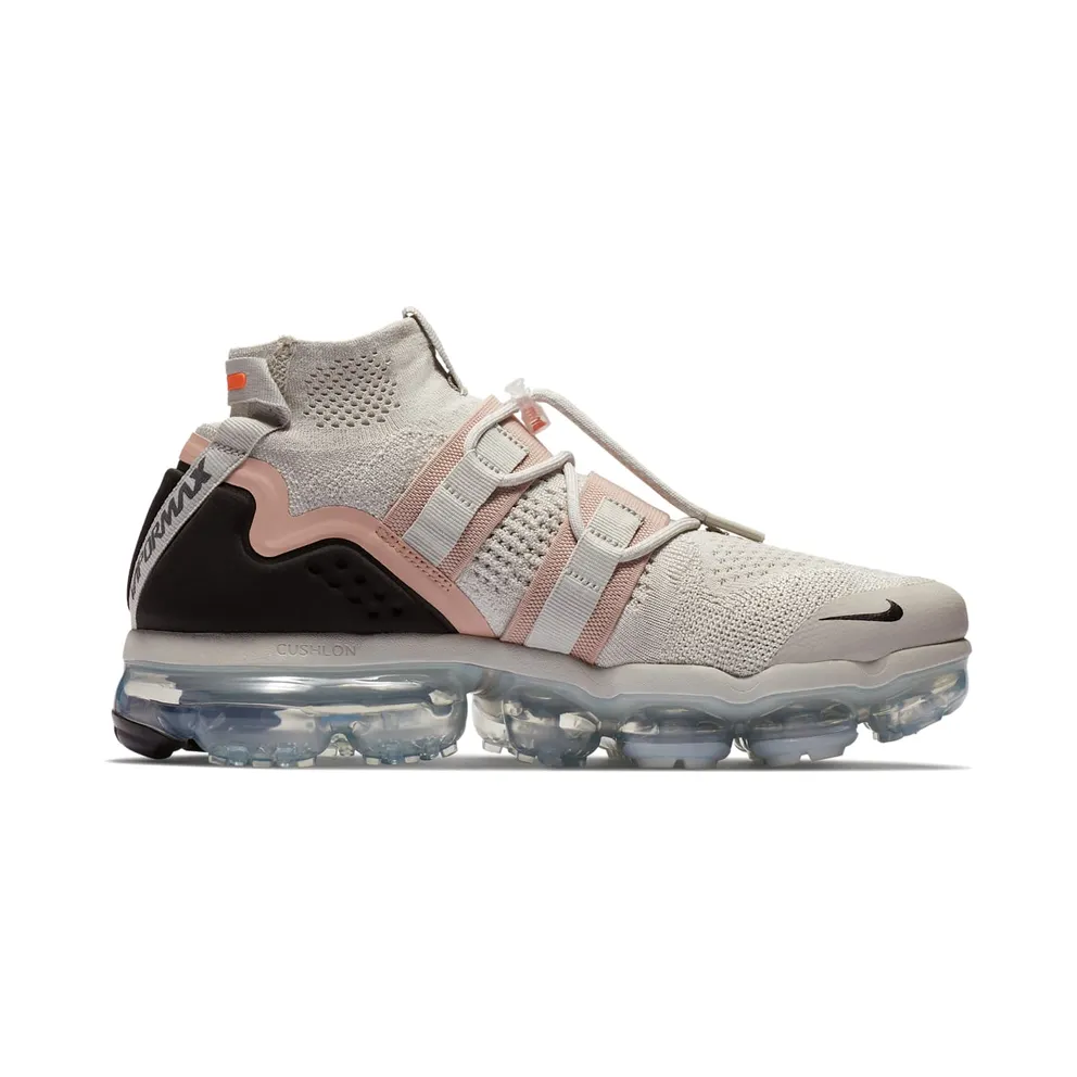 Nike Air VaporMax Utility Light Bone Light Bone/Summit White-Total Orange-Black (AH6834-002)