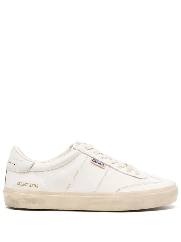 Golden Goose Soul-Star Distressed Leather “Neutrals” (GMF00464 F005049 11629)