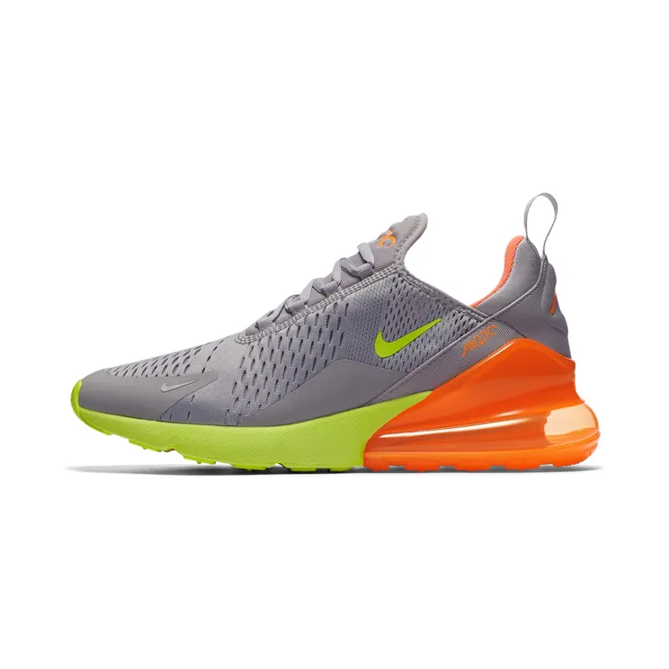Nike Air Max 270 Grey Volt Orange