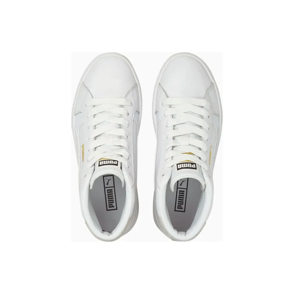 Puma Cali Star Mid Gold/White (380683-01)