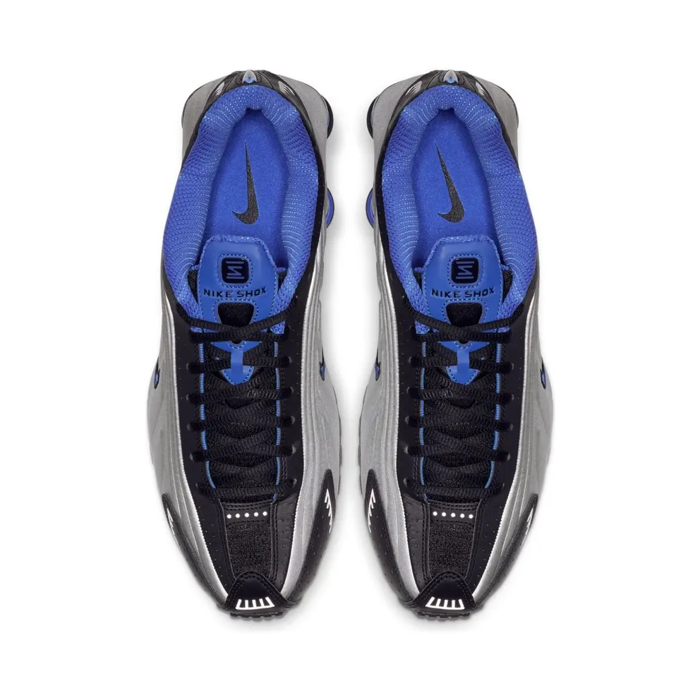 Nike Shox R4 Racer Blue Black/Metallic Silver-Racer Blue (104265-047)