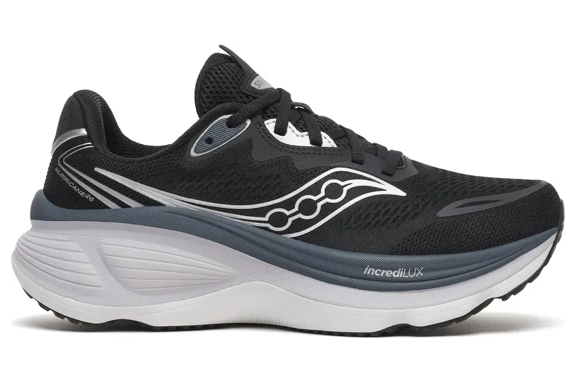 SAUCONY Hurricane 26 “Black / Silver” (S101106-1015)