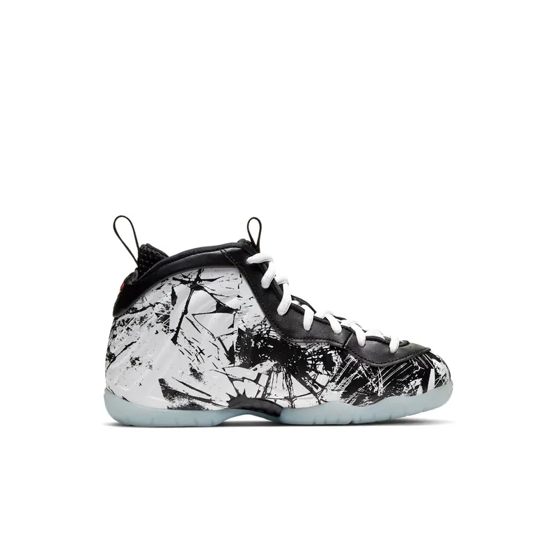 Nike Air Foamposite One Shattered Backboard (PS) Black/White-Total Orange (723946-011)