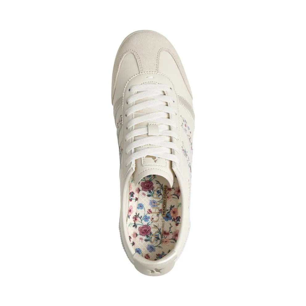 Skechers Topnotch – Hint of Floral Sneaker Natuurlijk