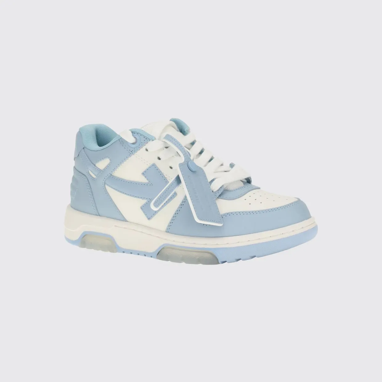 Off-White Out Of Office Bicolor Leather Sneakers with Applied Logo White (W259C9L0060140)