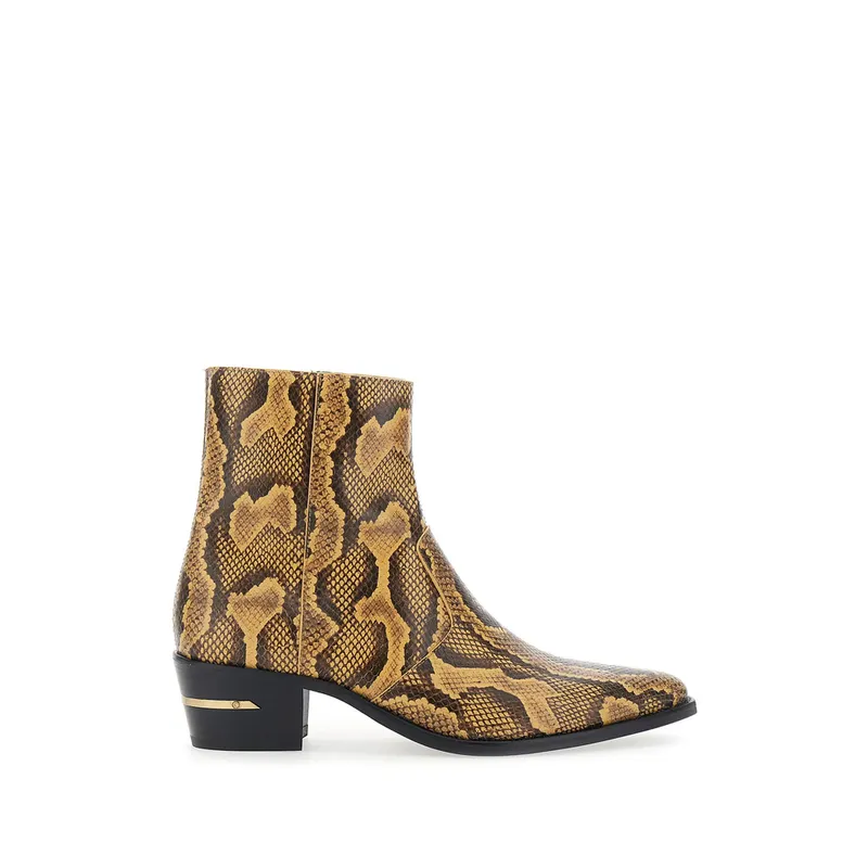 Amiri Python Embossed Ryder “Brown/Neutrals” (AM426BO005 001O)
