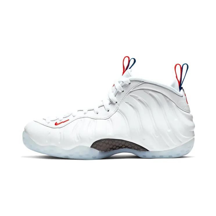 Nike Air Foamposite One USA (W) “White / Game Royal / Habanero Red” (AA3963-102)