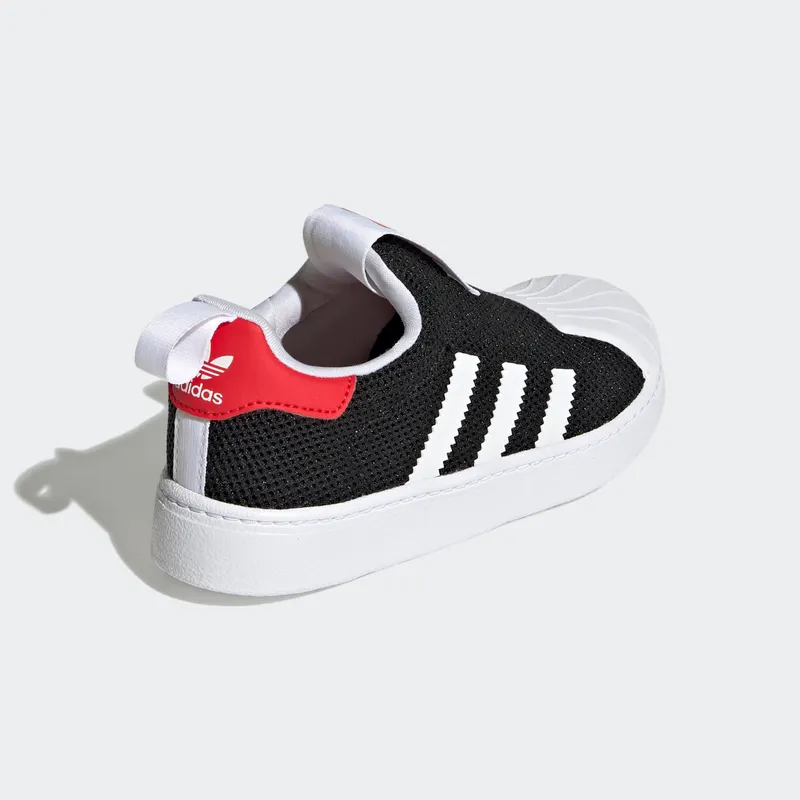 Adidas Superstar 360 Core Black / Cloud White / Vivid Red (GZ5033)