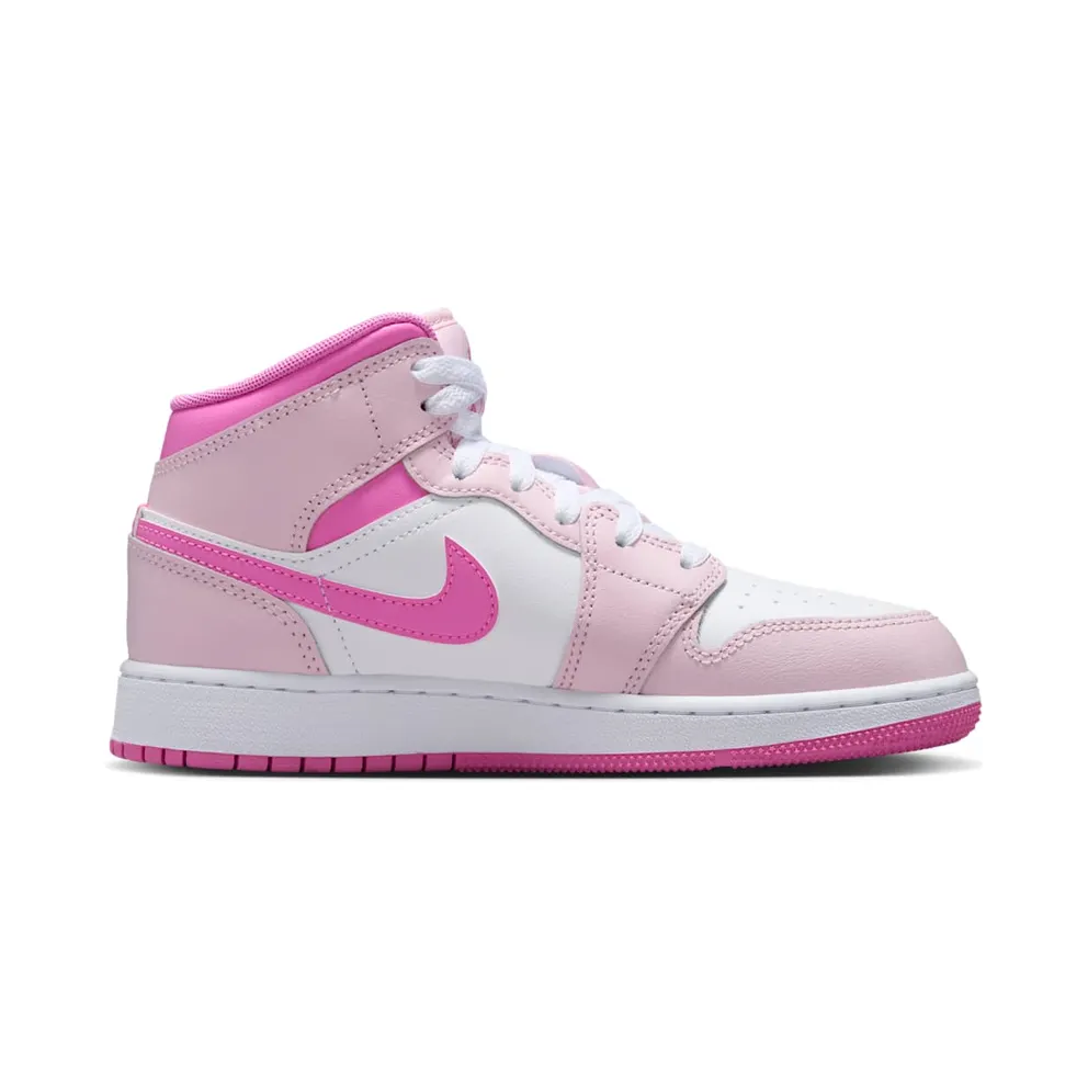 Nike Air Jordan 1 Mid “Pink Foam / China Rose / White” (DQ8423-601)