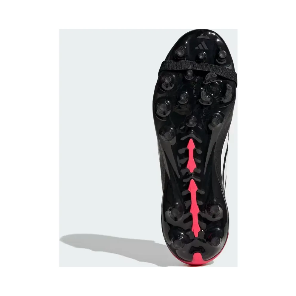 adidas Predator League Fold-over Tongue Artificial Ground Football Boots Kids “Core Black / Cloud White / Lucid Red” (JR7909)